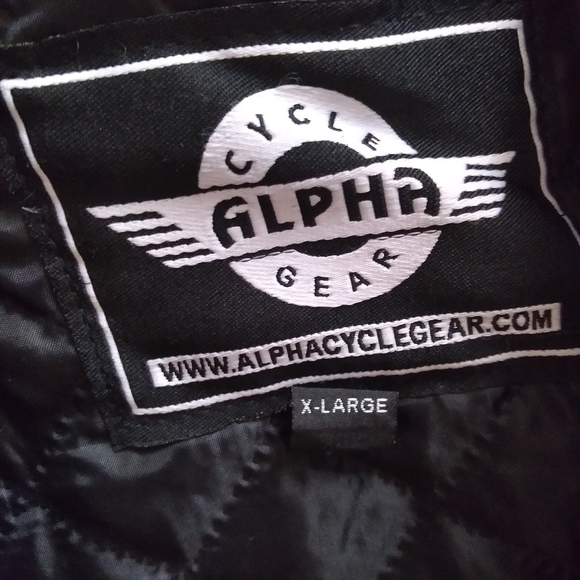 Alpha Cycle Gear Motorcycle Jacket Womens Size XL Pink Black Heavy Nwt - Picture 15 of 15